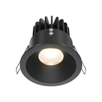 Downlight Czarny/Black Zoom Maytoni DL034-L12W3K-D-B