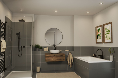 Oprawa wpuszczana SORMUS LED 6.5W 560lm / 180lm 3000K IP65 230V chrom matowy / tworzywo sztuczne PAULMANN PL92249