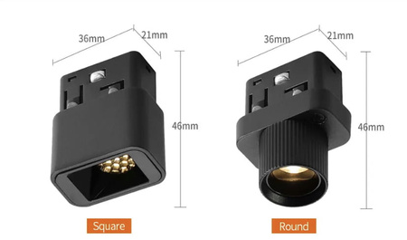 MAGNETIC MONO FLAT DOT 3000K 63379 UNILIGHT