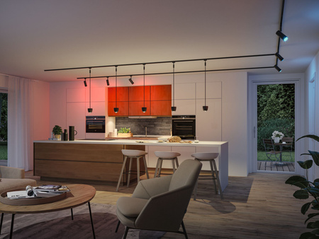 URail ZB Pendel Tyros RGBW 4,5W Sz m PAULMANN PL95684