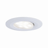 Zestaw opraw do wbudowania CALLA LED 3x5W 400lm okrągła stała 3000/4000/6500K IP65 230V biały matowy PAULMANN PL99935