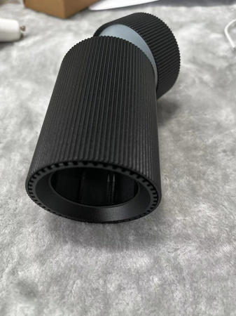 Ryflowana MOVE  Spot GU10 –  BLACK ULDL325 Unilight