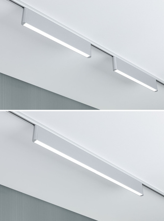 Oprawa na szynoprzewód URail CERIS LED 3-STEP DIM 9,5W 850lm IP20 4000K 230V chrom matowy / aluminium PAULMANN PL95712