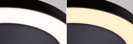 Plafoniera CIRCULA  14W SH Zigbee 2200-3000K IP44 230V antracyt / tworzywo sztuczne