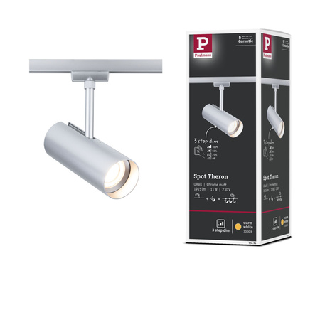 URail Theron 13W Chr m 3000K 3StepDim PAULMANN PL95694