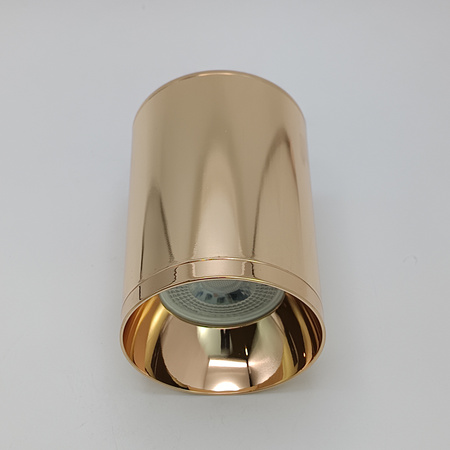 Oprawa nastropowa downlight lampa natynkowa RAMPURI 1xGU10 230V Złoto francuskie