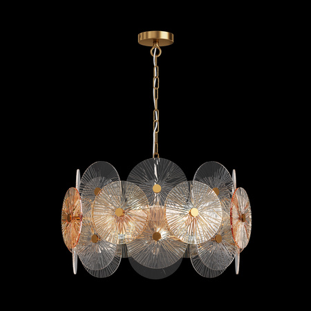 Lampa wisząca GOLD ASTER Maytoni MOD007PL-08G
