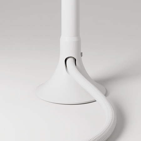 Duża okrągła podsufitka rozeta sufitowa Rose-One, średnica 200 mm, 2 otwory i 4 otwory boczne Creative cables BKROR203TF-KROR203TF111