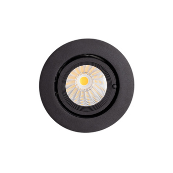 Maxlight h0133 oprawa wpustowa rubio 10w czarna