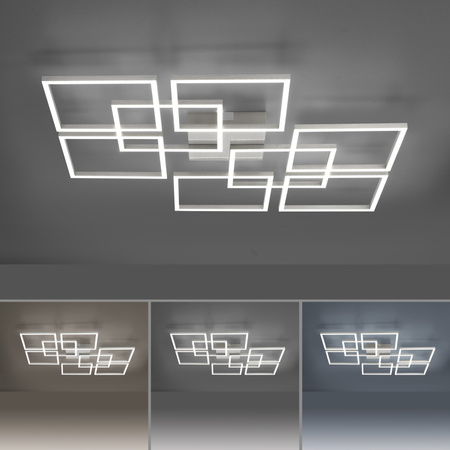 Lampa Sufitowa Stalowy Q-INIGO 003902-029827 Newgarden