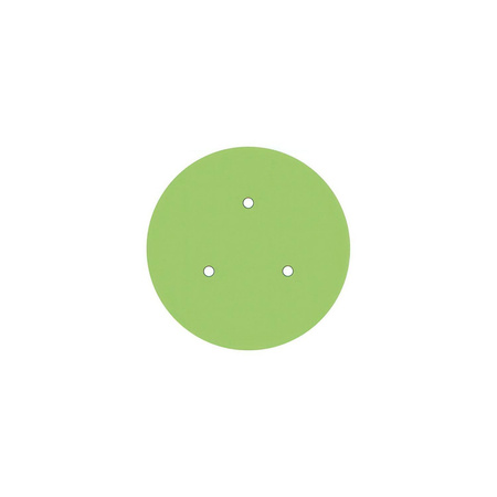 Duża okrągła podsufitka rozeta sufitowa Rose-One, średnica 200 mm, 2 otwory i 4 otwory boczne Creative cables BKROR203TF-KROVNR203TF116