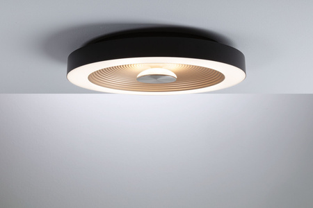 Plafoniera VOLEA 25W DIM 400MM 2900lm 3000K IP44 230V czarny / złoty / tworzywo sztuczne