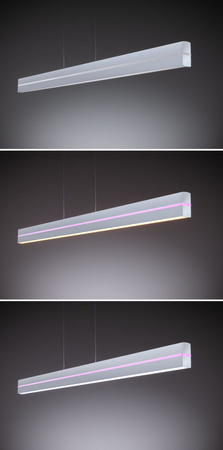 Raiko Pendel dim LED 25W TunW RGBW Al/Me PAULMANN PL78475