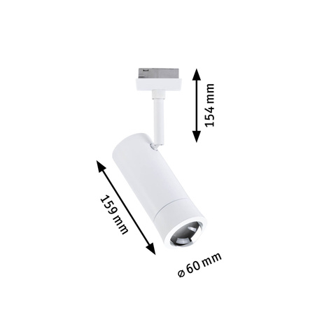 URail ZB Spot Tarie RGBW 4,5W Signws m PAULMANN PL95692
