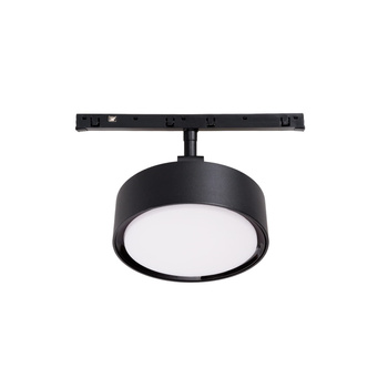 Maxlight n0011n plafon micro11 12w czarny okrągły 3000k on-off