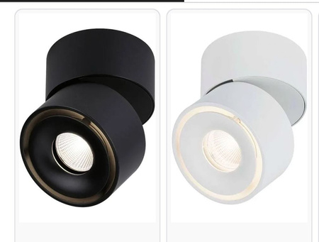 Downlight SPIRCLE broken DALI LED 12W 3000K/4000k/6500k  36° - czarny matowy ULDL319DALI Unilight