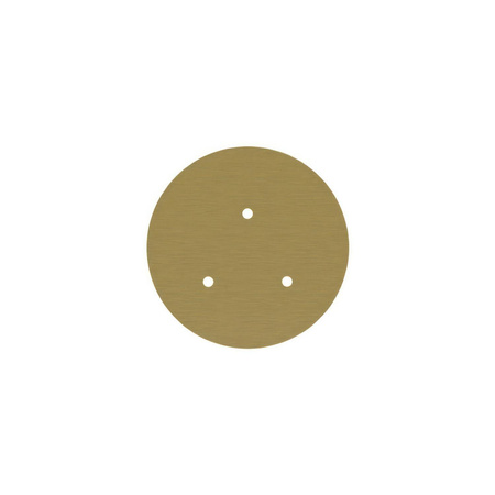 Duża okrągła podsufitka rozeta sufitowa Rose-One, średnica 200 mm, 2 otwory i 4 otwory boczne Creative cables BKROR203TF-KROR203TF107