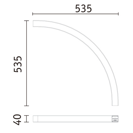Oprawa liniowa systemu LINION LED 13W 90st. 3000K IP20 24V czarny RAL 9004 / aluminium PAULMANN PL98172