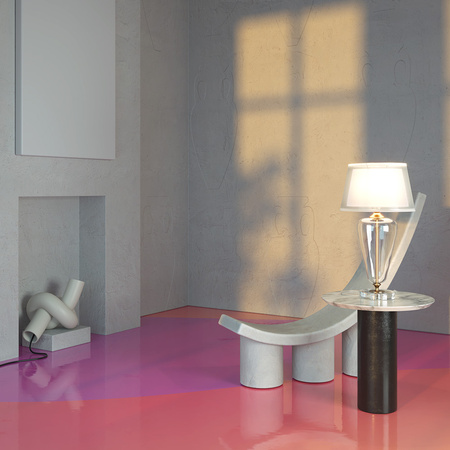 Table lamp BRASS Verre Maytoni Z005TL-01BS