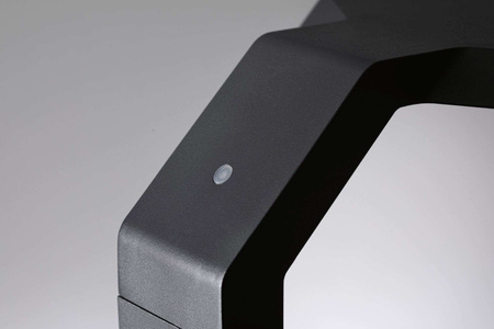 Oprawa ogrodowa ZENERA LED 10W 700lm 3000K IP44 230V antracyt metal