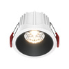 Downlight White and black Alfa LED Maytoni DL043-01-15W3K-D-RD-WB