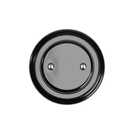 Duża okrągła podsufitka rozeta sufitowa Rose-One, średnica 200 mm, 2 otwory i 4 otwory boczne Creative cables BKROR203TF-KROR203TF102