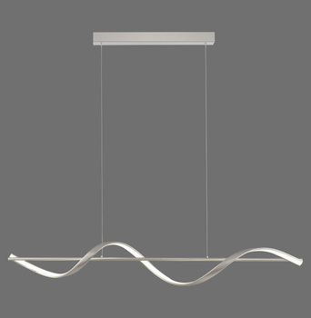 Lampa Wisząca Srebrny Q-SWING 003902-032151 Newgarden