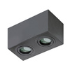 BRANT 2 SQUARE IP44 BLACK Azzardo AZ2879