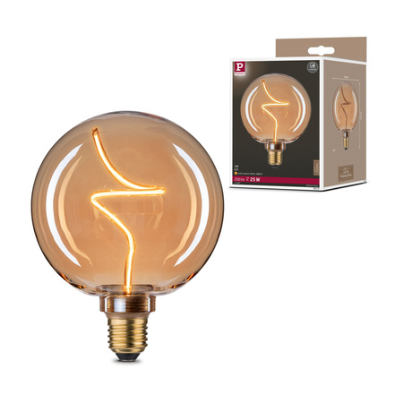 Źródło światła LED 3-STEP DIM Globe 125 V1 4W 250lm 1800K E27 230V złoty / szkło PAULMANN PL29237