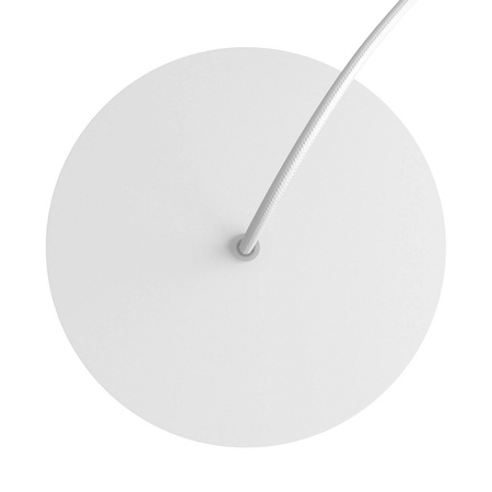 Duża podsufitka rozeta sufitowa okrągła Rose-One, średnica 200 mm, 1 otwór centralny i 4 otwory boczne Creative cables BKROR201F-KROVNR201F102