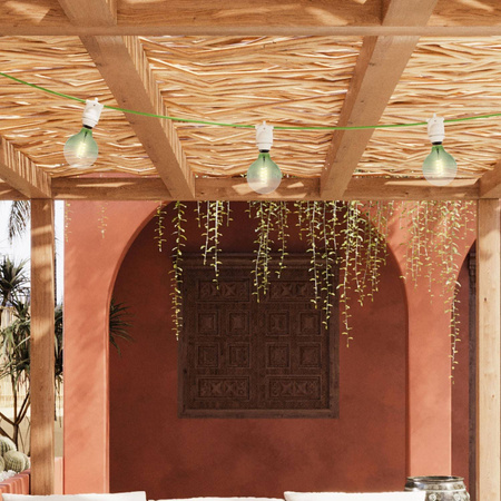 EIVA przenośna zewnętrzny łańcuch świetlny IP65 z 3 źródłami światła Creative cables BPSE3EIVA2MDR24-PSE3BIEIVA2BSX08-L