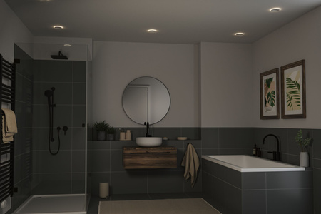 Oprawa wpuszczana SORMUS LED 6.5W 560lm / 180lm 3000K IP65 230V biały / tworzywo sztuczne PAULMANN PL92247