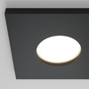 Downlight Czarny/Black Stark Maytoni DL083-01-GU10-SQ-B