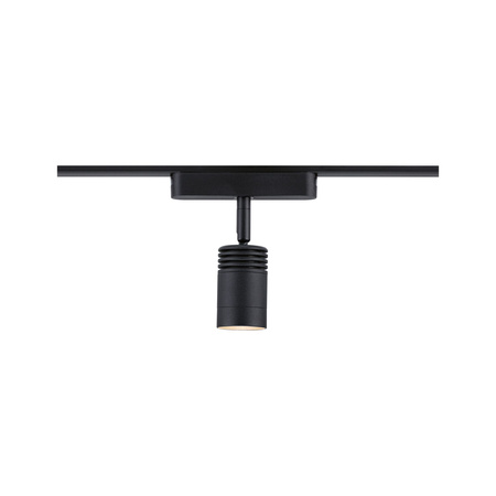 Reflektor na szynoprzewód ZOOM LED 5W 640lm IP20 3000K 48V DC czarny matowy / aluminium PAULMANN PL95732