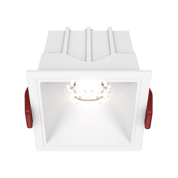 Downlight WHITE Alfa LED Maytoni DL043-01-10W4K-D-SQ-W