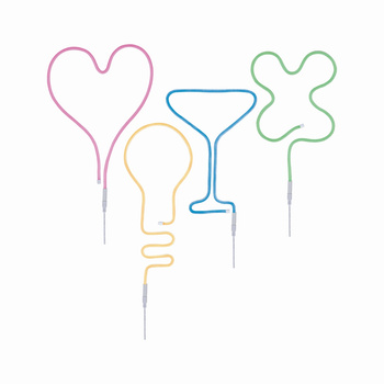 Neon Colorflex USB mix 4x1m kolorów: niebieski, pomarańczowy, różowy, zielony 4x5W 5V PAULMANN PL70558