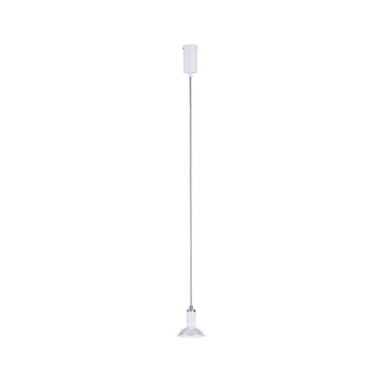 Lampa wisząca RUNA GU10 max.1x20W 230V biały / szary metal
