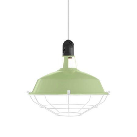 Klosz Harbour z metalową klatką Creative cables BKPAM09GA-KPAM09VEGAVBO