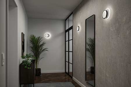 WD 2Form WL LED 12,5W 240x180mm Ws/Sz PAULMANN PL71166