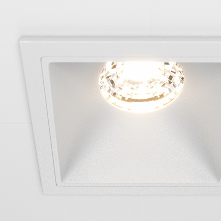 Downlight WHITE Alfa LED Maytoni DL043-01-10W3K-SQ-W