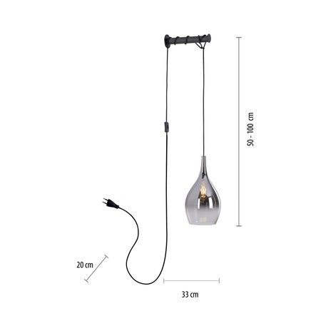 Kinkiet Smoky PILUA 003902-029945 Newgarden