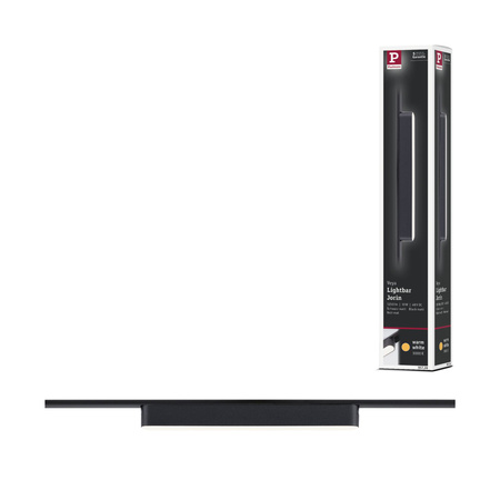 Oprawa na szynoprzewód JORIN LED 10W 1250lm IP20 3000K 48V DC czarny matowy / aluminium PAULMANN PL95728