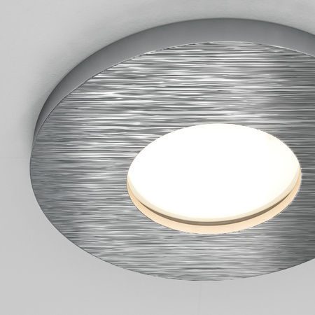 Downlight Silver Stark Maytoni DL083-01-GU10-RD-S