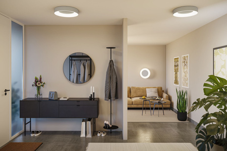 Casca IP44 ZB LED  RGBW TunW 20W Alu Met PAULMANN PL75415