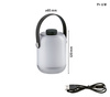 Lampka kempingowa stołowa CLUTCH IP44 1.6W 3000K 5V USB DIM  szary / tworzywo sztuczne PAULMANN PL94210