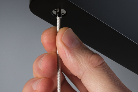 Lampa wisząca URail LENTO LED DIM 41W 1800lm 2700K 230V czarny / aluminium