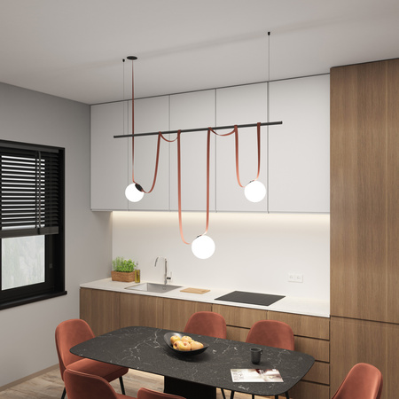 PAULMANN ULINE BELTY Drążek do systemu 2m  ULAC423 czarna 