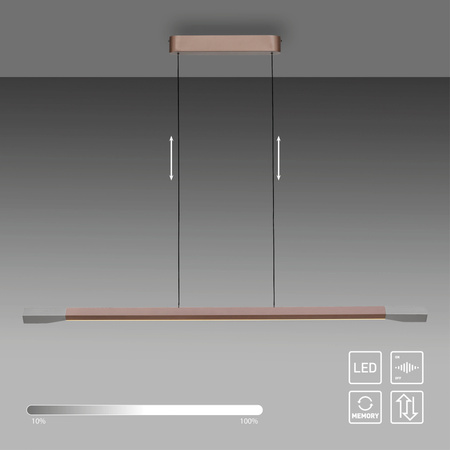 Lampa Wisząca Kawowy HOOP 003902-032164 Newgarden