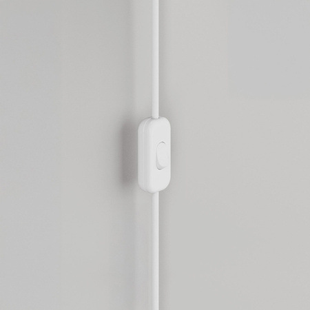 Duża okrągła podsufitka rozeta sufitowa Rose-One, średnica 200 mm, 2 otwory i 4 otwory boczne Creative cables BKROR203LF-KROR203LF106