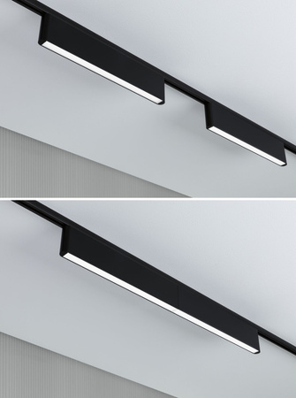 Oprawa na szynoprzewód URail CERIS LED 3-STEP DIM 9,5W 850lm IP20 4000K 230V czarny matowy / aluminium PAULMANN PL95710